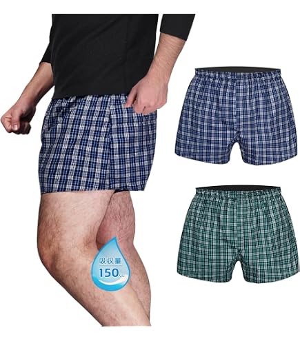 Amazon | 安心パンツ ウェルドライ 男性用ソフトトランクス(吸水量40cc