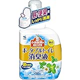 小林製薬の介護用品 ポータブルトイレ消臭液 無色 クリーンミントの香り 400ml 約32回分