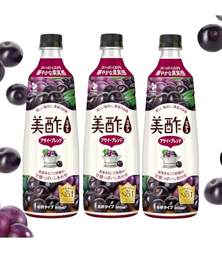 Amazon.co.jp: 公式 美酢 (ミチョ) 希釈タイプ ざくろ味 800ml 12本