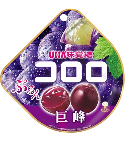 Amazon | 味覚糖コロロ グレープ 2PACK 計12個入 | UHA味覚糖 | グミ 通販