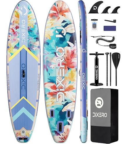 BOTE Wulf Aero Aufblasbares Stand Up Paddle Board Kit – Inkl. Paddel, Tasche, Pumpe & Leine, 25,4 X 86,4 X 15,2 Cm