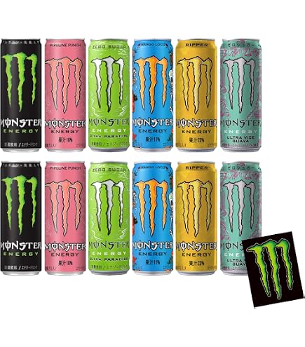 Amazon.co.jp: アサヒ飲料 モンスター トライアル アソートセット 6本