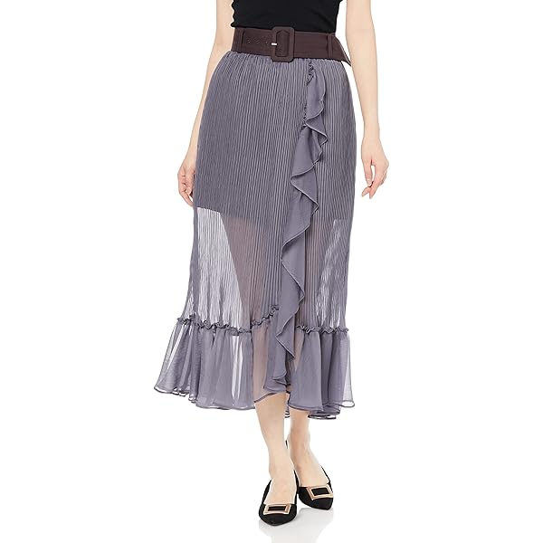 Amazon | [スナイデル] シアープリーツチュールスカショーパン