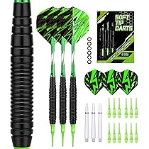 ダーツフルセット Amazon.co.jp: WAYARRIVAL ソフトダーツセット 19g 初心者～中級者向け