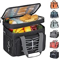Maelstrom Soft Cooler Bag,Collapsible Soft Sided Cooler,30/60/75 Cans Beach Cooler,Ice Chest,Large Leakproof Camping Cooler,P