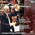 シューベルト : 交響曲 第8番 「未完成」 | ショスタコーヴィチ : 交響曲 第5番 (Schubert : Symphony No.8 | Schostakovhich : Symphony / Evgeni Mravinsky | Lenin