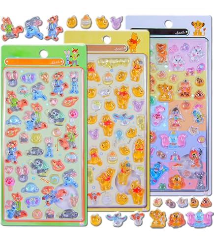 Amazon.co.jp: 【まとめ買い♪】キャラクター シール 詰め合わせ 20枚
