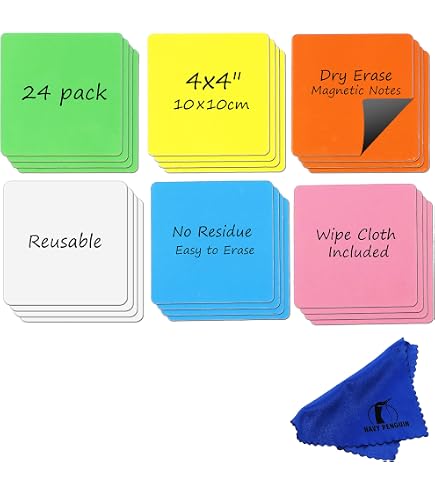 Rolling Whiteboard Tellegloww 6 Rolls 1/4" X 33ft Rainbow Color Roll Thin Strips With 48 Pcs 3.2 X 1.2 In Magnetic Dry Erase Labels Board Dividers For Classroom School Office Magnetic Tape
