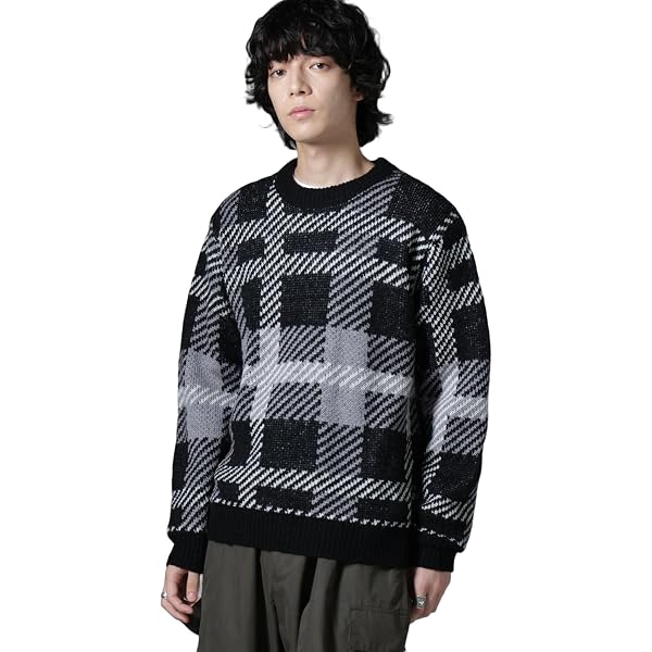 Amazon.co.jp: [ナノ・ユニバース] ワッフルラグランニット S ホワイト 