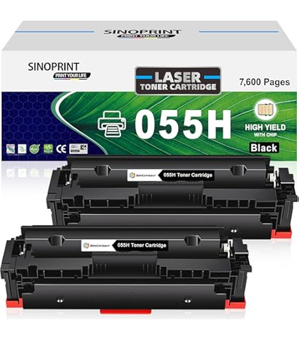 Amazon.co.jp: 055H ブラックトナーカートリッジ 大容量 055 MF743Cdw
