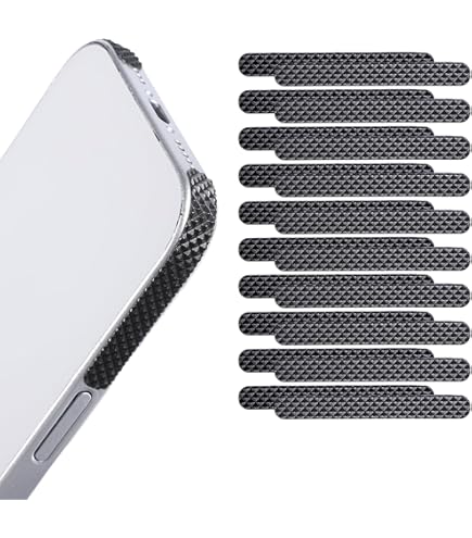 Dragon Grips 13 Pcs Rubber Clear Cell Phone Grip Tape Compatible With - View #2