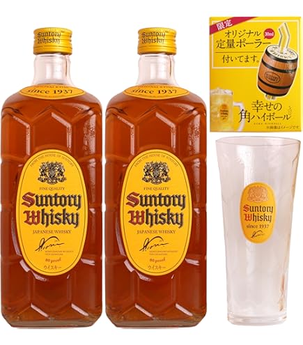 Amazon.co.jp: ウイスキー サントリー 角瓶 700ml 43度 復刻版 山崎