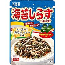 海苔 ふりかけ 旨塩味 18g Amazon.co.jp: 丸美屋 韓国海苔風ふりかけ 旨塩味 18g×10個 : 食品