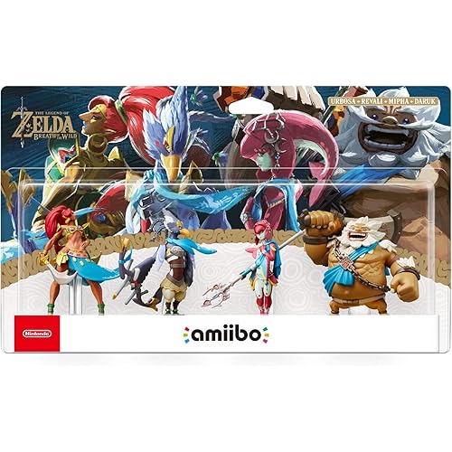 Amiibo The Legend of Zelda: Breath of The Wild Recken Set, Figuren
