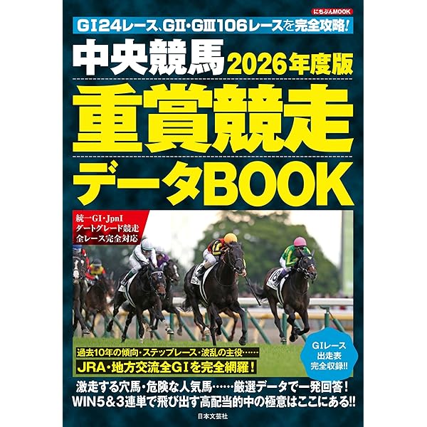 2025年度版 中央競馬 重賞競走データBOOK (にちぶんMOOK) | 日本文芸社