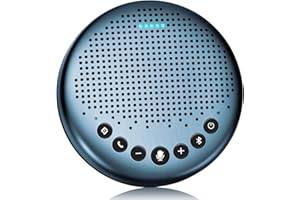 EMEET Luna Lite スピーカーフォン 会議用マイクスピーカー Bluetooth対応 ノイズキャンセリング VoiceIA技術 オンライン会議 テレワーク 在宅 ウェブ会議 PCマイク web会議スピーカー 双方向通話 全指向性集音マイク