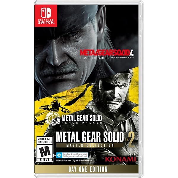 Amazon.co.jp: METAL GEAR SOLID : MASTER COLLECTION Vol.2 -Switch