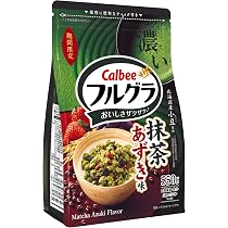 Amazon.co.jp: カルビー フルグラ抹茶あずき味 550g×6袋 : 食品・飲料