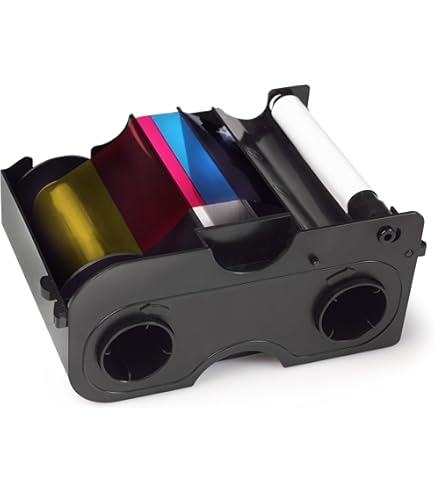 Amazon.co.jp: Fargo 45410 カラーリボン (YMCKO) 100イメージ C50