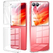 Amazon.co.jp: OURJOY Galaxy Z Flip7 用 ケース 全身透明 超軽量
