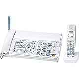 パナソニック おたっくす デジタルコードレスFAX 子機1台付き 1.9GHz DECT準拠方式 ホワイト KX-PD703UD-W