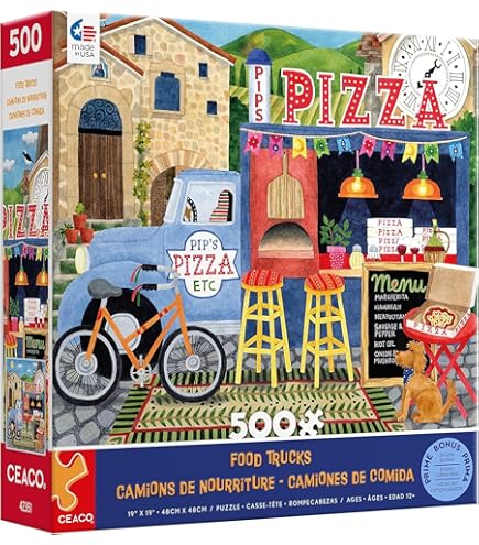 500ピース パズル 大人 完成サイズ 23.5インチ x 18インチ Amazon | Bits and Pieces - 大人のための500ピースの