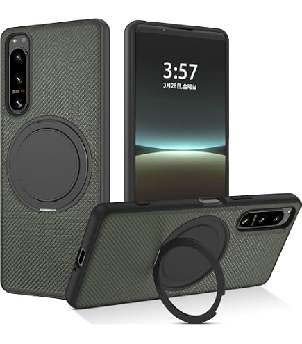 Amazon.co.jp: Xperia 5 IV ケース クリア リング付き MagSafe対応