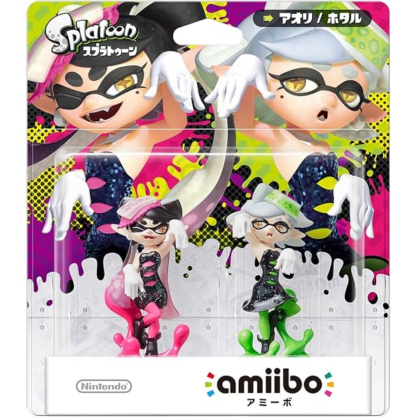 Amazon.co.jp: amiibo シオカラーズセット [ アオリ(Callie)／ ホタル 