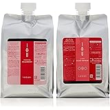 ルベル IAU イオ クレンジング リラックスメント（シャンプー）1000ml＆イオ クリーム シルキーリペア トリートメント1000ml 詰め替えセット