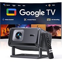 Amazon.co.jp: Google TV・AI搭載&プロジェクター 天井投影 家庭用