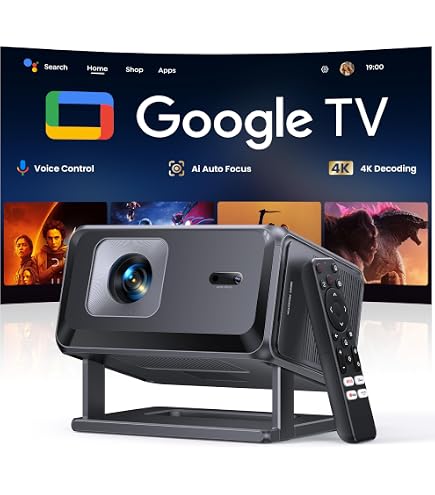 Amazon.co.jp: 【自動レンズ保護 】Jimveo プロジェクター 家庭用 4K