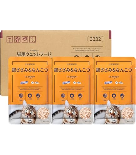 Amazon.co.jp: はごろも (国産) 無一物 パウチ キャットフード