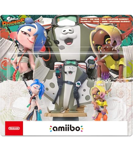 Amiibo トリプルセット[インクリング【イエロー】/オクトリング