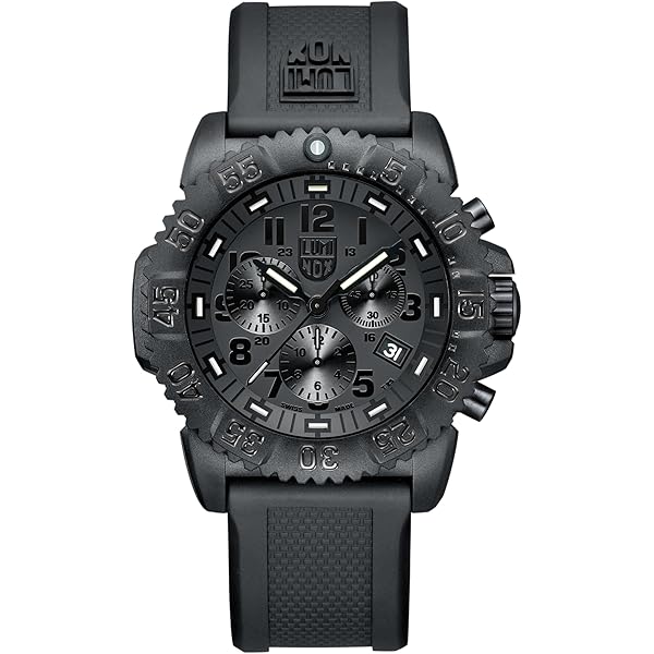 Amazon | Luminox - ネイビーシールクロノグラフ 3080シリーズ 44mm