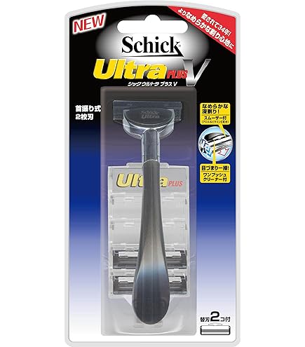 Amazon.co.jp: Schick(シック) ウルトラプラスX 2枚刃 ホルダー(刃付き