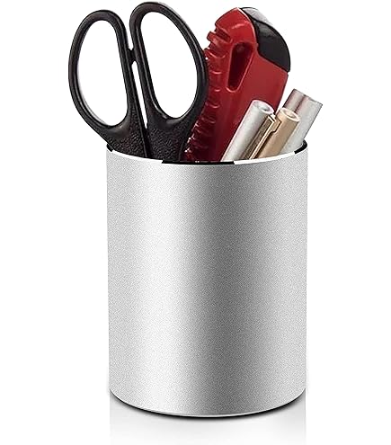 シルバー ペンとペン立て 小物入れ 灰皿 Amazon | 筆立て ペン立て ペンスタンド 収納ケース 文具収納