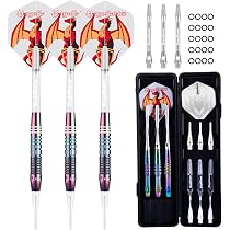 Amazon.co.jp: MageRabbit 18g 純銅ソフトチップダーツ 3 本セット