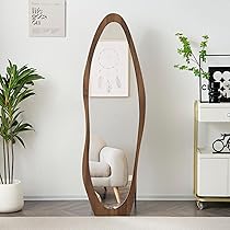 鏡 スタンドミラー 姿見鏡 全身鏡 ウェーブミラー 韓国 50cm 160cm 鏡 スタンドミラー 全身 姿見鏡 全身鏡 ウェーブミラー 韓国