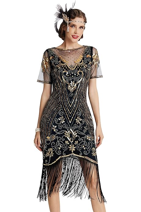 flapper inspired dress