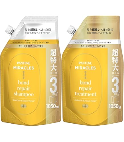 Amazon.co.jp: パンテーン ミラクルズ シャンプー&トリートメント