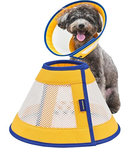 Amazon | Demanca 5つのサイズ エリザベスカラー 透明タイプ 猫 犬