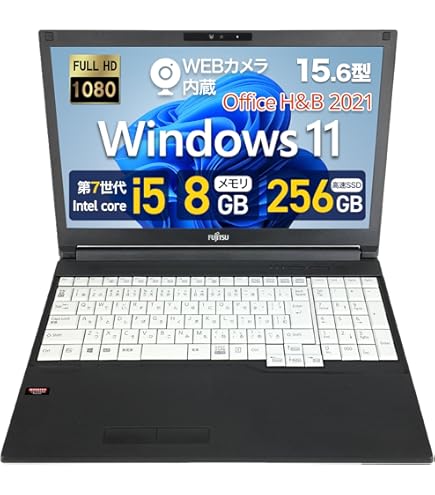 Amazon.co.jp: 富士通 ノートPC A574 / 15.6型 / Win 11 Pro/MS Office