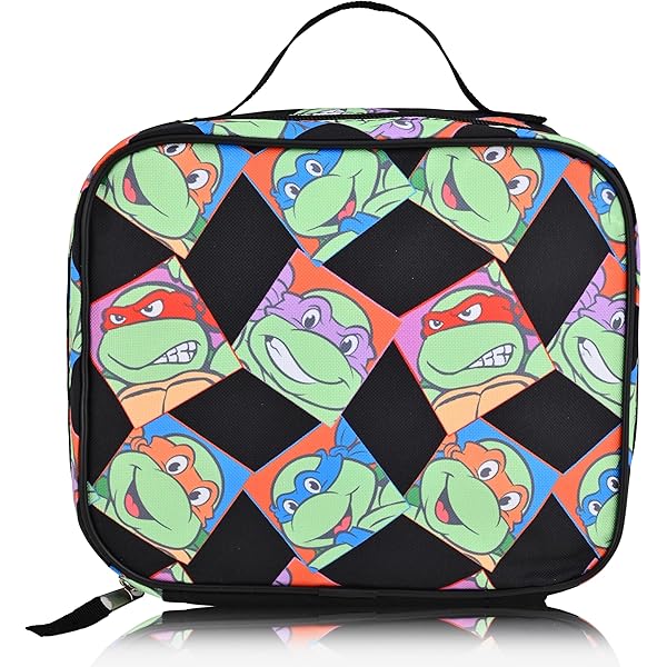 Contenitore Per Pranzo TMNT Teenage Mutant Ninja Turtles - Lunch Box A Doppio Scomparto Con Design Donatello - 2