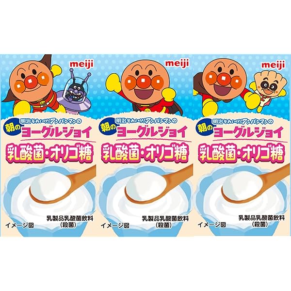 Amazon.co.jp: 明治それいけ！アンパンマンの朝のヨーグルジョイ