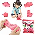 Kitwell シルキーサンド 粘土 幼児 砂遊び 子供 砂 室内 こども 砂粘土 砂場 おもちゃ (ピンク)