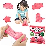 Kitwell シルキーサンド 粘土 幼児 砂遊び 子供 砂 室内 こども 砂粘土 砂場 おもちゃ (ピンク)
