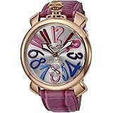 [ガガミラノ] 腕時計 MANUALE48MM ホワイト文字盤 5011.09-PUR 並行輸入品 パープル