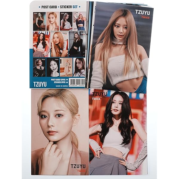 Amazon.co.jp: TWICE トゥワイス TZUYU ツウィ グッズ 【メモ帳 80枚 