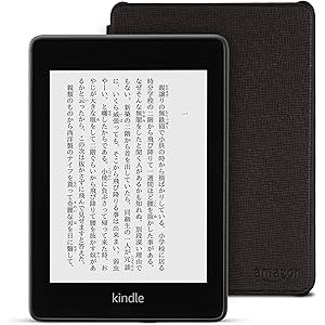 Kindle Paperwhite wifi+4G 32GB 電子書籍リーダー (純正カバー レザー ブラック 付き)
