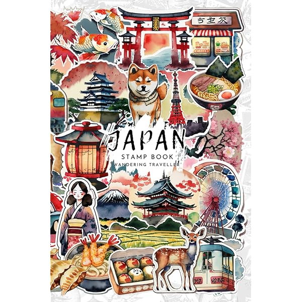 Amazon | Japan Travel Stamp Book 4